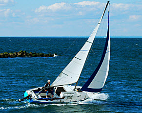 Learn to sail your boat with confidence and control. Use the secrets of close reaching and back-winding to stop your small sailboat under sail alone anywhere, anytime&##x21;