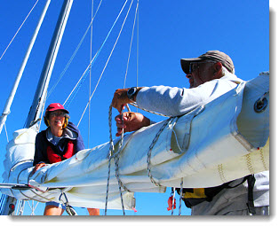 Karen and Jerry started Good Old Boat magazine fifteen years ago. This month, they introduce the digital, electronic version of their magazine to subscribers in PDF format.